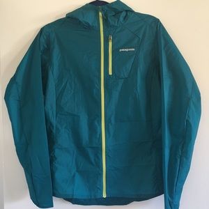 Patagonia jacket, windbreaker, rain jacket